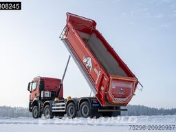 MAN TGS 41.480 8X8 NEW 8x8! 19m3 tipper Steelsuspen...