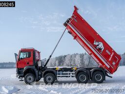 MAN TGS 41.480 8X8 NEW 8x8! 19m3 tipper Steelsuspen...