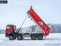 MAN TGS 41.480 8X8 NEW 8x8! 19m3 tipper Steelsuspen...