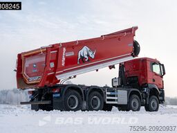 MAN TGS 41.480 8X8 NEW 8x8! 19m3 tipper Steelsuspen...