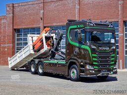 Palfinger PK9501 Crane / Grua / Kran - Stift container -