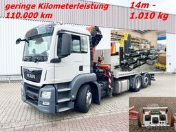 MAN TGS 26.360/400 6x2-4 BL TGS 26.360/400 6x2-4 BL, Lenk-/Lift, Kran Atlas AK 206.3E A5, Funk
