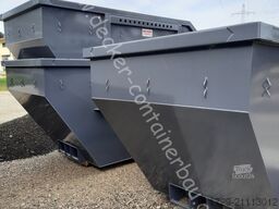 Decker Containerbau Absetzmulde 10 m³ Asymmetrisch offen