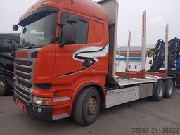 SCANIA R490 6x4 KESLA 2110Z Kran&Zange Stand/Klima14,9t
