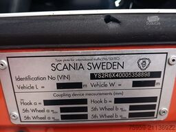 SCANIA R490 6x4 KESLA 2110Z Kran&Zange Stand/Klima14,9t