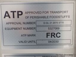 SCHMITZ CARGOBULL SKO 24/L V7 Doppelst./Trennwand vorber./617 Std.