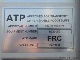 SCHMITZ CARGOBULL SKO 24/L V7 Doppelst./Trennwand vorber./617 Std.