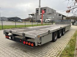 Burg 3-Achs Sattelauflieger Tieflader Schaustell