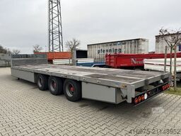 Burg 3-Achs Sattelauflieger Tieflader Schaustell