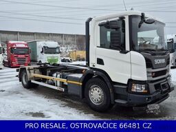 SCANIA P280 N323 4x2 E6 + ABROLLKIPP. + MANUAL