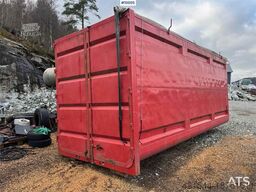 CMT 47M3 wood chip container w/ tarpaulin