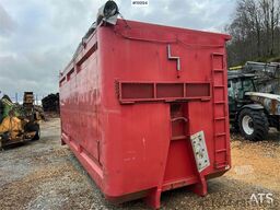 CMT 47M3 wood chip container w/ tarpaulin