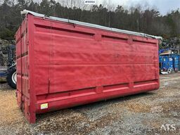CMT 47M3 wood chip container w/ tarpaulin