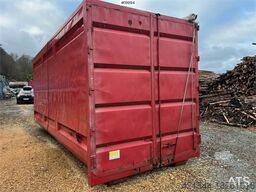 CMT 47M3 wood chip container w/ tarpaulin