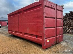 CMT 47M3 wood chip container w/ tarpaulin