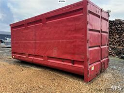 CMT 47M3 wood chip container w/ tarpaulin