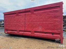 CMT 47M3 wood chip container w/ tarpaulin