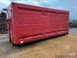 CMT 47M3 wood chip container w/ tarpaulin
