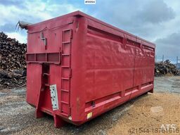 CMT 47M3 wood chip container w/ tarpaulin