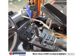 Unimog U 527 4x4, Kommunalhydraulik, Schmidt Mähgerät,