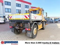 Unimog U 527 4x4, Kommunalhydraulik, Frontzapfwelle,