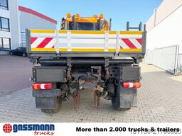 Unimog U 527 4x4, Kommunalhydraulik, Frontzapfwelle,