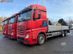 Mercedes-Benz Actros 2545 6x2 Pritsche Kran HIAB 144 | Retarder | Lift-Lenkachse