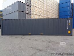 40 Fuß High Cube Seecontainer-Anthrazit one Way / 12Meter Lagercontainer