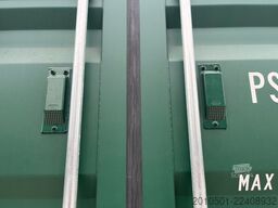 20 Fuß Seecontainer / Neucontainer / Moosgrün RAL 6005/ Materiallager
