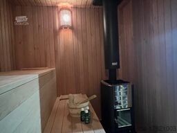 IZABELLA WELLNESSANHäNGER MIT SAUNA UND WHIRLPOOL, STROMAGGREGAT