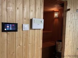 IZABELLA WELLNESSANHäNGER MIT SAUNA UND WHIRLPOOL, STROMAGGREGAT