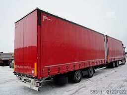MERCEDES-BENZ ACTROS 2545 / ZESTAW TANDEM 120 M3 / PRZEJAZDOW