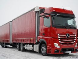 MERCEDES-BENZ ACTROS 2545 / ZESTAW TANDEM 120 M3 / PRZEJAZDOW