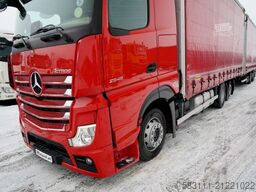 MERCEDES-BENZ ACTROS 2545 / ZESTAW TANDEM 120 M3 / PRZEJAZDOW