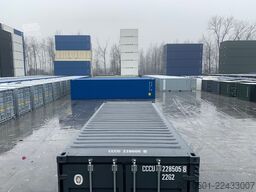 20 Fuß Open Side Seecontainer / neu / Anthrazit / side Door Container