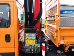 IVECO 70 C 18 DoKa/Kipper/Palfinger Kran/Greifer/2xAHK
