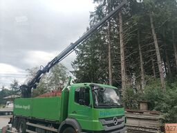 MERCEDES-BENZ Axor 1833L PRITSCHE KRAN HIAB 095 EH SEHR GEPFLE