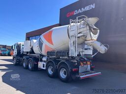 MAN TGS 33.460 6x4 +Mixeroplegger 12 m3 met Motor
