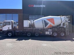 MAN TGS 33.460 6x4 +Mixeroplegger 12 m3 met Motor