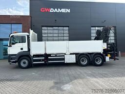MAN TGS 26.480 6x4 HIAB 377-8 , winch Euro 6