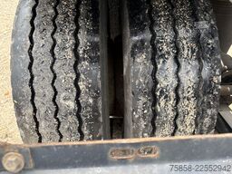 Krone BDF Lafette 235/75R17,5 Zwilling BPW