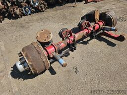 SAF TRAILER AXLE DRUM SINGLE TIRE.