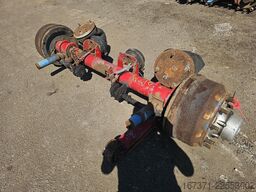 SAF TRAILER AXLE DRUM SINGLE TIRE.