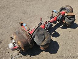 SAF TRAILER AXLE DRUM SINGLE TIRE.