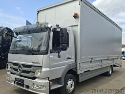 MERCEDES-BENZ 1224 L Atego Plane Edscha Auffahrrampe Seilwinde