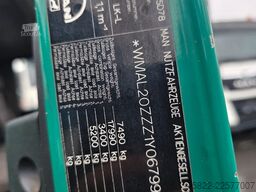 MAN 8.174 / E3 / Kipper Kran Greifer / 2X AHK