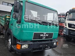 MAN 8.174 / E3 / Kipper Kran Greifer / 2X AHK