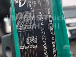 MAN 8.174 / E3 / Kipper Kran Greifer / 2X AHK