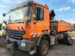 MERCEDES-BENZ Actros 1841 / 4X4 / 13m Kran / EPS / 15ton WINCH