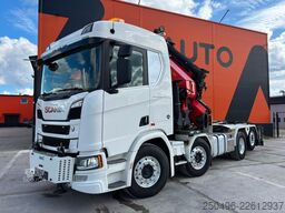Scania R 580 8x2*6 PK 78002 + JIB / PALFINGER T15 ton ...